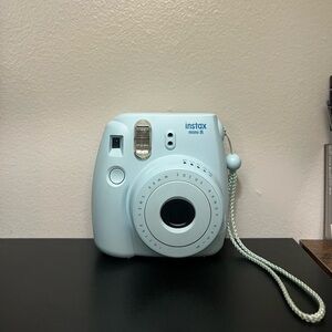 Instax Mini 8 Instant Camera in Light Blue